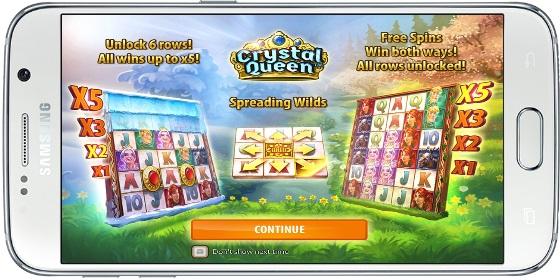 crystal-queen-mobile slot